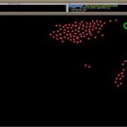 A Flocking Behavior Simulation