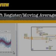 LabVIEW Shift Register XY Graph Moving Average