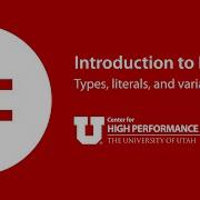 Introduction To Python Part 1 Types Literals And Variables