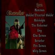 Spawn Armageddon Audio Files