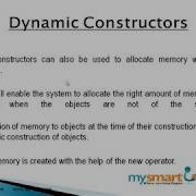 19 Dynamic Constructor C
