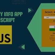 Vanilla JavaScript Project Building A Country Info App Using Fetch API