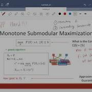Optimization In Machine Learning Lecture 9 Submodular Maximization And Greedy