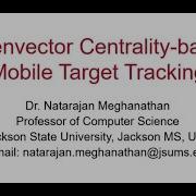 Eigenvector Centrality Based Mobile Target Tracking