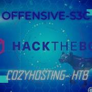 Offensive S3c CozyHosting HTB