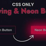 Glowing Button Animation With Mouse Movement Effect CSS And Javascript Animation CSS Text Shadow