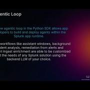 Splunk Apps With AI Agents Deployed In Apps