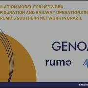 Simulation Model For Network Configuration And Railway Operations In The Rumo S Southern Network