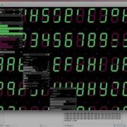 OfxSegmentDisplay Example