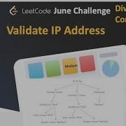 Validate Ip Address Validate Ip Address Leetcode Leetcode 468 Medium