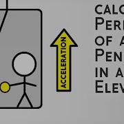 Period Of A Pendulum In An Accelerating Elevator Explained Calculated