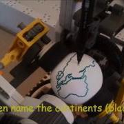 LEGO Mindstorms Mini Globe Plotter
