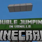 Double Jump Minecraft Vanilla Redstone