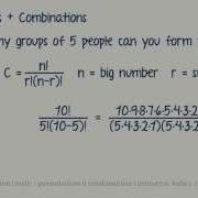ACT Math Permutations And Combinations