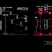 DONKEY KONG Commodore 64 VS Nintendo NES Side By Side Battle