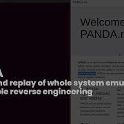 PANDA Reverse Engineering With Record And Replay