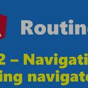 10 12 Navigate Using Navigate Function Routing Angular Series