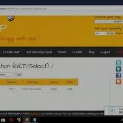 SQL Injection Stored SQLite