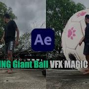 ZACH KING Giant Ball VFX MAGIC In After Effects Tutorial EP 17