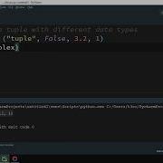 How To Create A Tuple With Different Data Types In Python