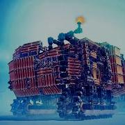 Soviet MCV Besiege 3D Animation Red Alert 2 Remastered To 4k By RTX 4080