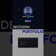 Modern Portfolio Website Stunning Web Dev Project In 30s Shorts Buildinpublic Trending C