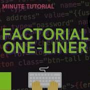 Print Factorial In One Line In Python Shorts