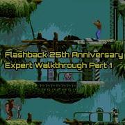 Flashback 25th Anniversary Expert Walkthrough Part 1 No Damage