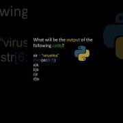 Python String Slicing Quiz