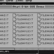 Atari 8 Bit GUI Rewritten ScrollBars