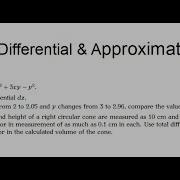 Total Differential Approximations Multivariable Functions