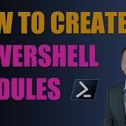 Create PowerShell Modules Adding A Module Manifest