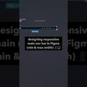 Designing Responsive Nav Bar In Figma Min Max Frame