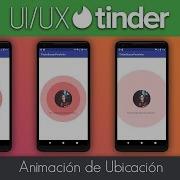 Tinder UI UX Location Pulse Animation Android Studio