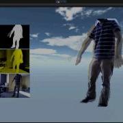 Kinect Asus Xtion Pro OpenNI Unity 3d Masking Person