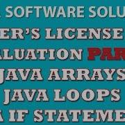 Java Programming Challenge Part 2 Driver S License Test Evaluation Java Arrays Loops