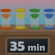 35 Minute Timer Rainbow Sand