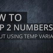 Swapping Numbers Using An Array Without Third Variable JavaScript