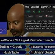Largest Perimeter Triangle Explained Ace Your LeetCode Technical Interview With Coding Card Sharp