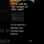 Python Program GUESS THE OUTPUT Python Pycodelabs Shorts