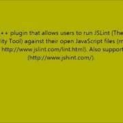 What Is JSLint Plugin For Notepad Software