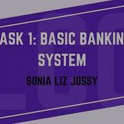 Task 1 Basic Banking System The Sparks Foundation