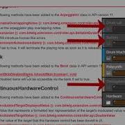 The Bitwig Controller API 18 API Version 11
