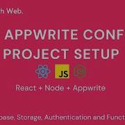 2 Appwrite Config Project Setup Appwrite With Web