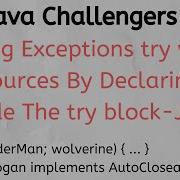 Java 9 Exceptions Try With Resources Closeable AutoCloseable