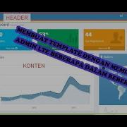 01 Tutorial Memisah Template Admin LTE Dengan CodeIgniter