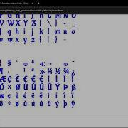 Generating ASCII Bitmap Font Image From Google Fonts Demo Video A Man Is Fat