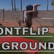 Standing Front Flip Tutorial On Ground