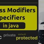 Access Modifiers In Java In Hindi Access Specifier