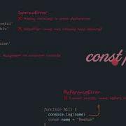Javascript Const Keyword Part 1